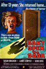 Watch Dont Open the Door Myflixer