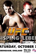 Watch UFC 89: Bisping v Leben Myflixer