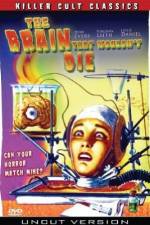 Watch The Brain That Wouldn't Die Myflixer