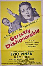 Watch Strictly Dishonorable Myflixer