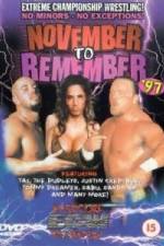 Watch ECW November 2 Remember 97 Myflixer