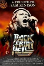 Watch Back from Hell A Tribute to Sam Kinison Myflixer
